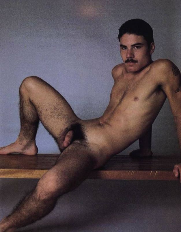 nude men sitting naked