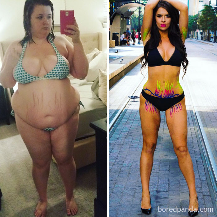 instagram before and after weight loss