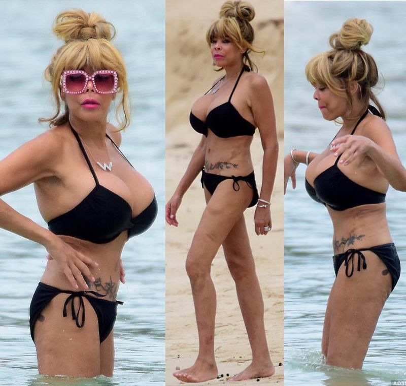 wendy richard in a bathing suit