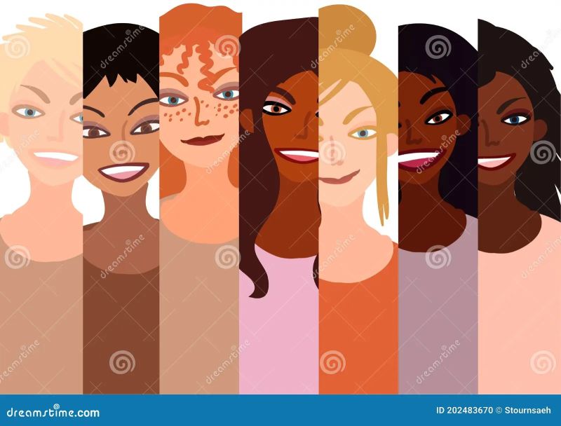 beautiful women all races