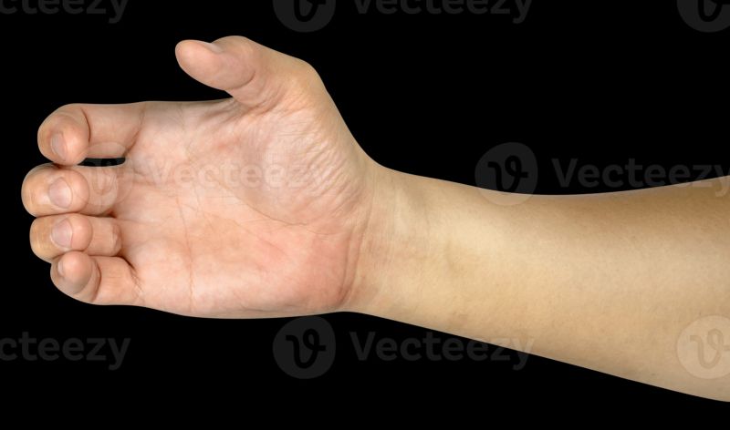 arm holding a phone for a selfie